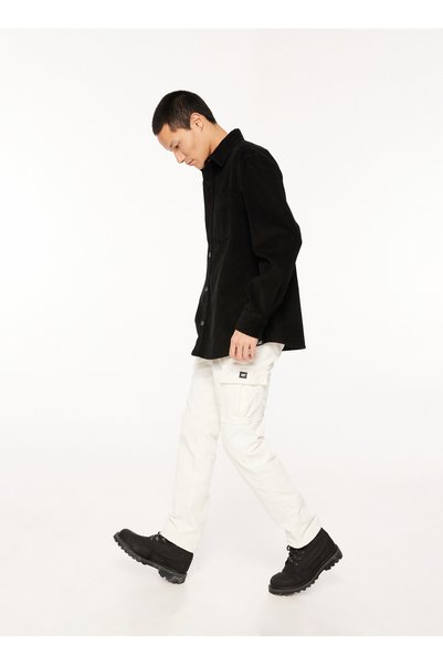 Ecru Men's Cargo Pants C3Wm-Pnt06