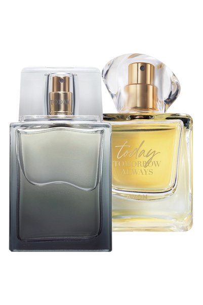 Tta Today Men's Edt 75 Ml. And Tta Today Women's Edp 50 Ml. Perfume Package