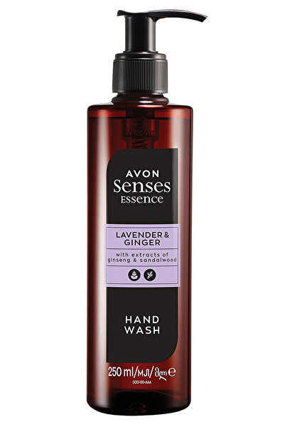 Senses Essence течен сапун за раце со мирис на лаванда и ѓумбир 250 ml.
