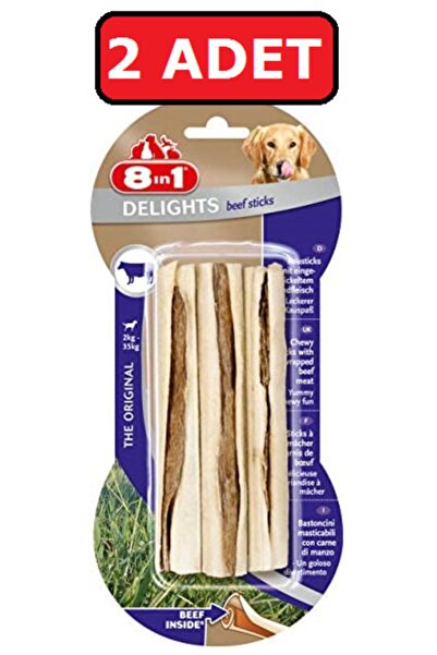8in1 стапчиња со вкус на говедско месо 2 парчиња 75 g