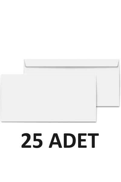 Diplomat 24X10,50 Plain Diplomat Envelope 25 Pieces
