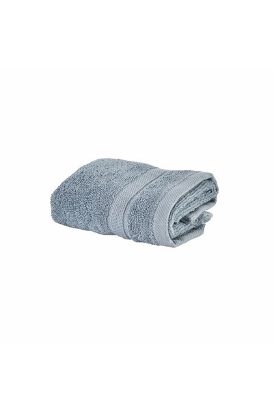Comfort Touch Plain 100% Cotton Towel Blue 30x50 Cm