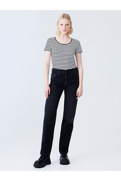 Lerana Straight Cut Jean Trousers