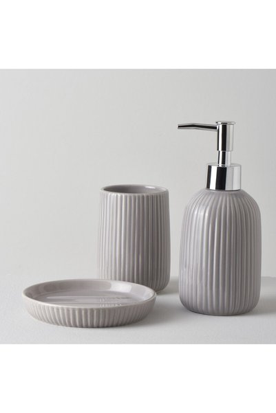 Blanc 3-Piece Bathroom Set Gray