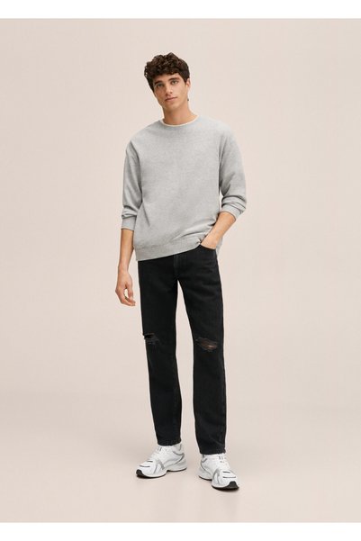 Ripped Detailed Slim Fit Jeans
