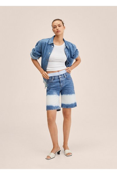 Batik Patterned Shorts