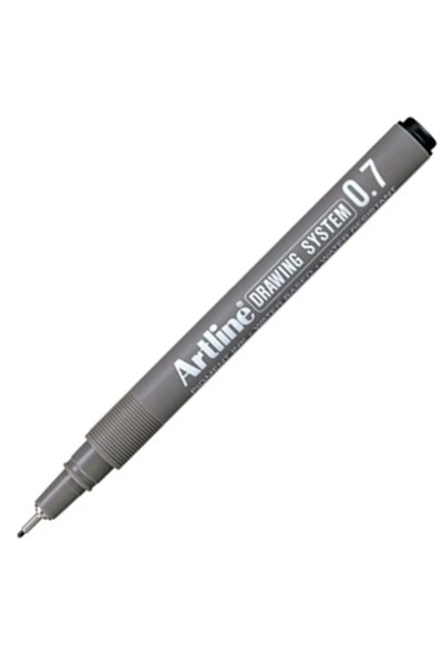 Artline 0.7 Mm Black Drawing Pen Drawing System