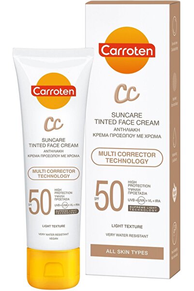 SPF50 КРЕМА ЗА ЛИЦЕ ПРОТИВ ТЕМНИ ДАМКИ СО ТЕХНОЛОГИЈА ЗА БЛОКИРАЊЕ НА СТАРЕЕЊЕТО 50ml