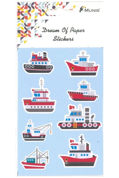 MUNIS Sticker (1 Page, Size A6)