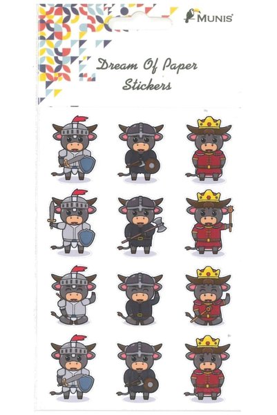 MUNIS Sticker (1 Page, Size A6)