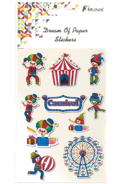 MUNIS Sticker (1 Sheet, Size A6)