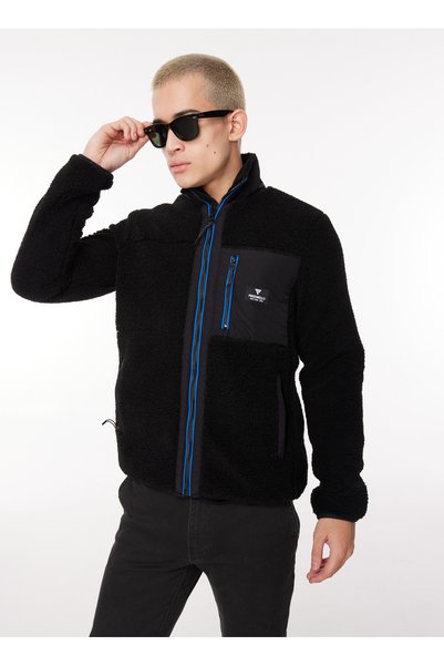Men's Black Coat - Fm23W09Ku