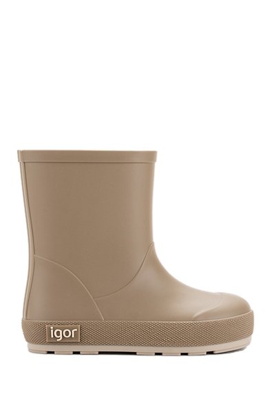 W10294 YOGI DK Beige Girl's Rain Boots