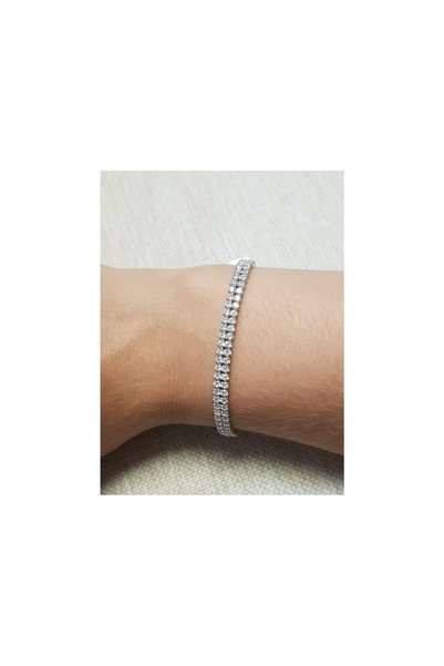 2 Pieces Waterway Bracelet Crystal