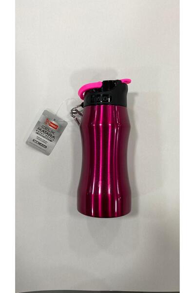 Micro 500 ml Steel Flask with Straw