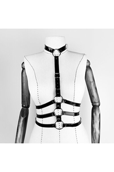 Kozmo Harness вегански кожен ремен за тело 0010