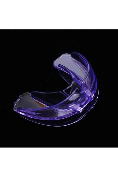 Whitelight ортодонтски силиконски заштитник за заби за насмевка и порамнување на забите виолетов