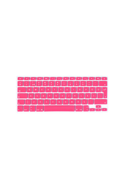 Силиконска заштита за Q тастатура, компатибилна со Macbook Air 13.3' A1466 - A1369, турски распоред