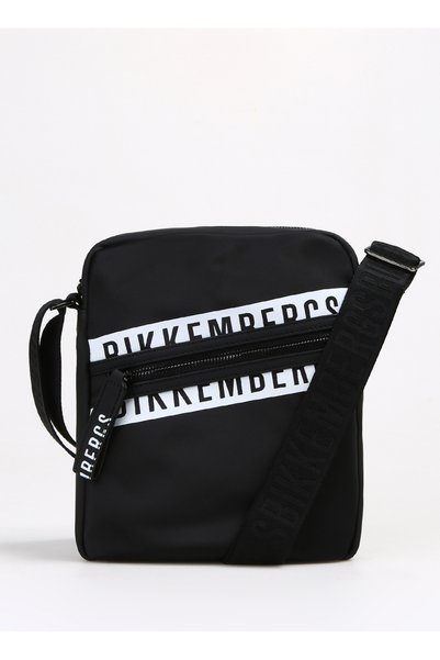 Black Men's 22X25X6 cm Messenger Bag Bkbo00285P