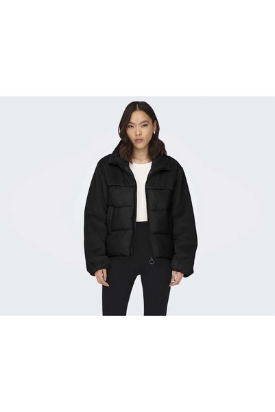 15292945 Black Women's Casual Coat 15292945-BLACK Black
