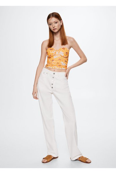Orange Women's Bustier 37071320
