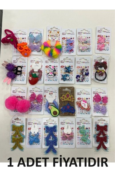 Kiddy World 1 Piece Fun Hair Clips (Price Is for 1 Piece)
