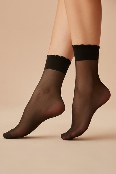 Invisible Socket 20 Den Short Thin Socks
