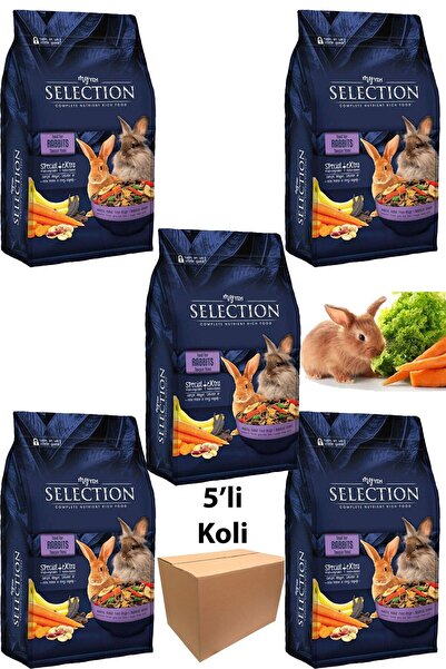 Selection храна за зајаци со сушен зеленчук и овошје 750 g X 5 единици
