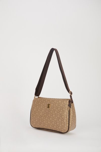 Gold Women's Shoulder Bag 05PO24Y1760