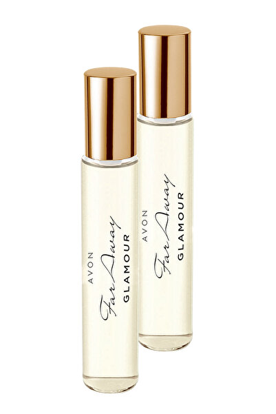 Far Away Glamour женски парфем во големина за чанта Edp 10 Ml. сет од два