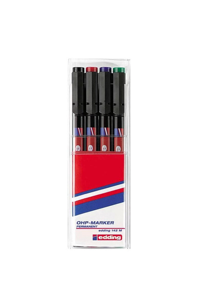 Acetate Pen 4 Colors 142m