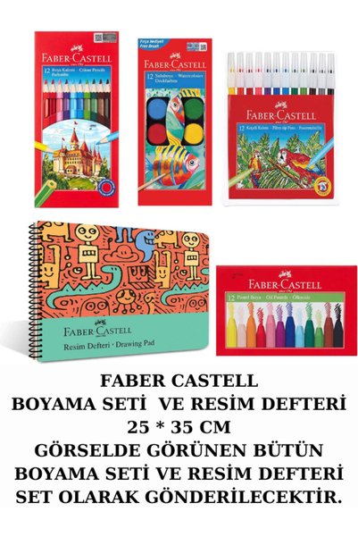 Painting Set and Painting Notebook 25 * 35 cm