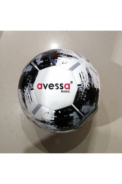 Black Basic Football Ball No3