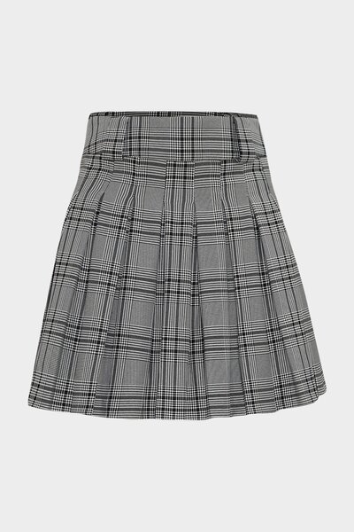 Plaid Patterned Women's Mini Skirt