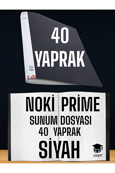 40 ЛИСТА ЦРНА А4 ПРЕЗЕНТАЦИСКА ПАТКА NOKI PRIME ВИСОК КВАЛИТЕТ ДЕБЕЛИНА НА ЌЕСЕ ДОМАШНО ПРОИЗВОДСТВО