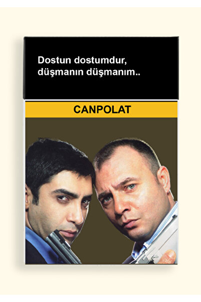 Çakır & Polat ''Пријателот ми е пријател'' подарок табакера за цигари и додатоци