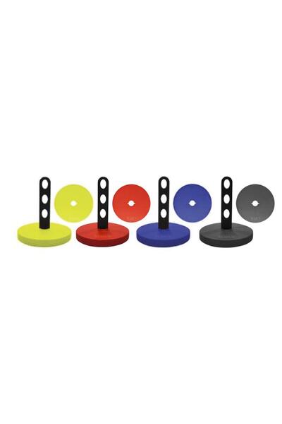 Scucs 1083 Training Bowl Flat Rubber 10pcs Black