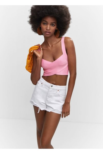 Wrap Knit Blouse