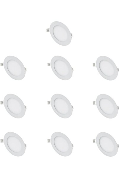 3 W LED СПОТ БЕЛ 6500K 10 ПАРЧИЊА ЕКОНОМСКО ПАКУВАЊЕ 10