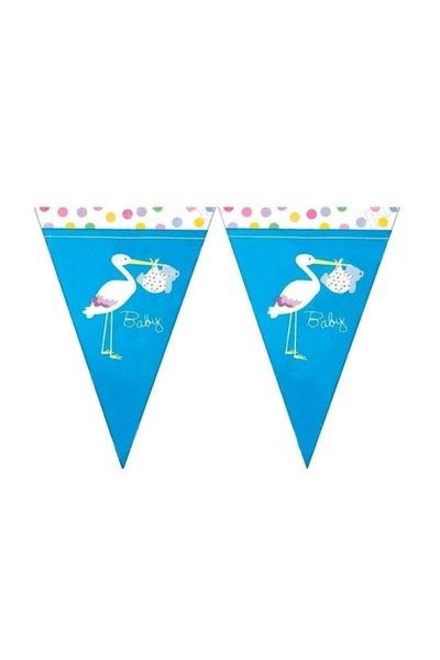 Blue Triangle Pennant for boys