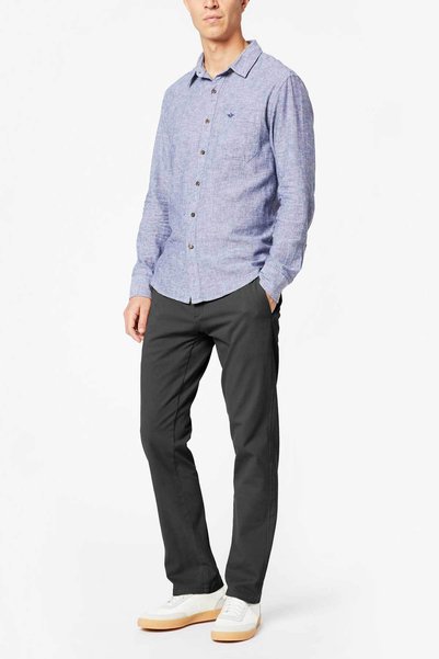 Smart 360 Flex Dark Gray Ultimate Slim Fit Chino Pants