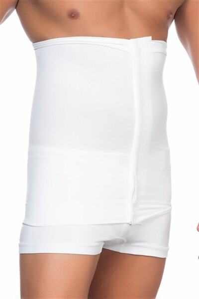 C11004 Men's Waist Corset White