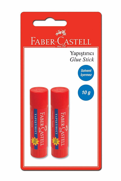 Glue Stick 10 Gr 2 Pack