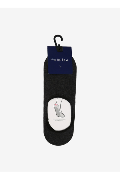 Anthracite Melange Men's Ballerina Socks Bbt-Rot-Erk