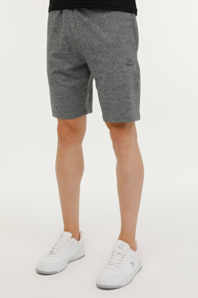 M-SN95 BSC PES SHORT 4FX сиви машки шорцеви