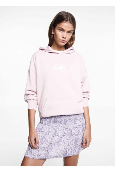 Skirt with Pattern and Drape