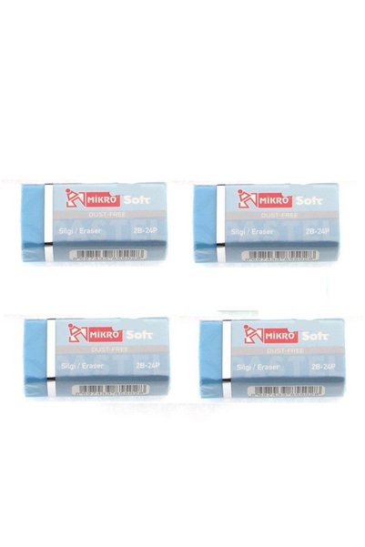 Micro Soft Eraser 4 Pieces