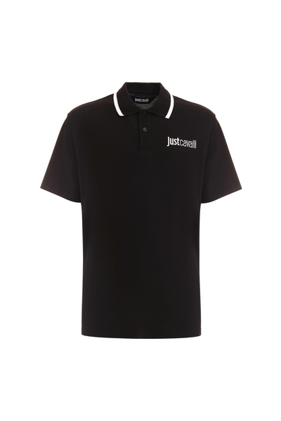 Black Men's Polo T-Shirt 75Oagt05
