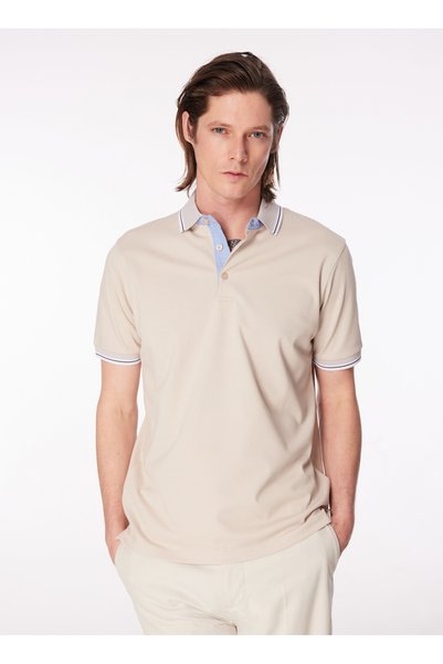 Beige Polo T-Shirt cm Ds 01 02