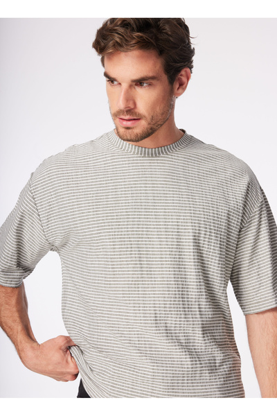 Blue Men's 100% Cotton Polo T-Shirt cm Nobro with Pocket